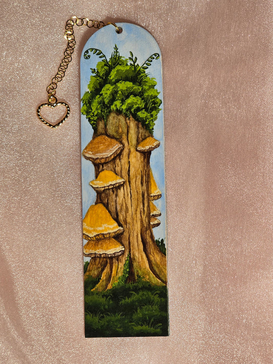 "Second Life of a Tree" Miniature Art Bookmark
