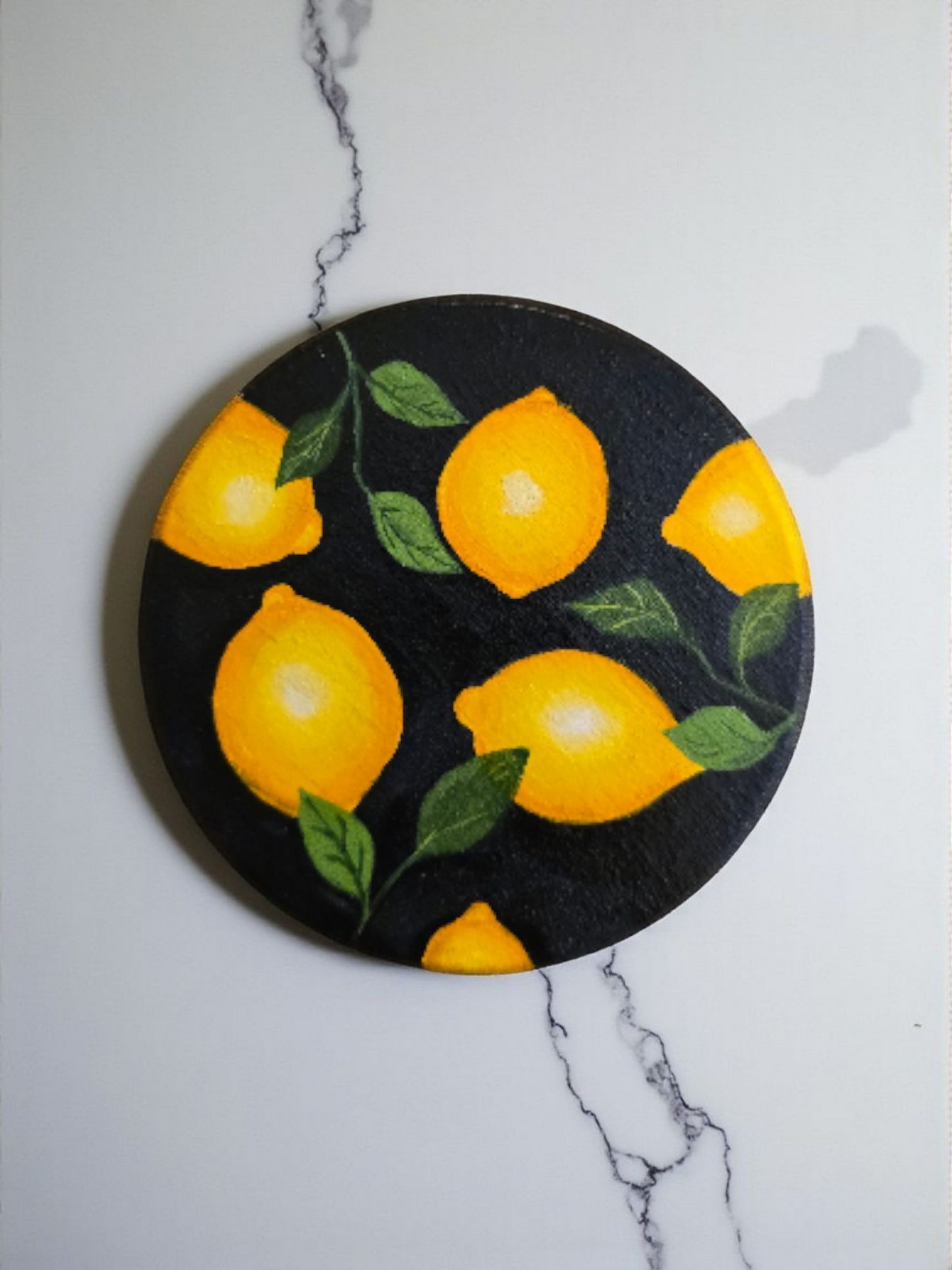 "Freshly Squeezed" Hand-Painted Coasters