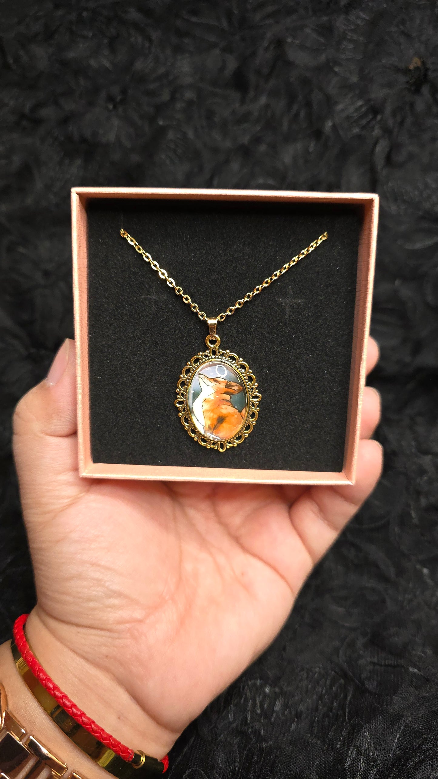 I dream of snow pendant necklace