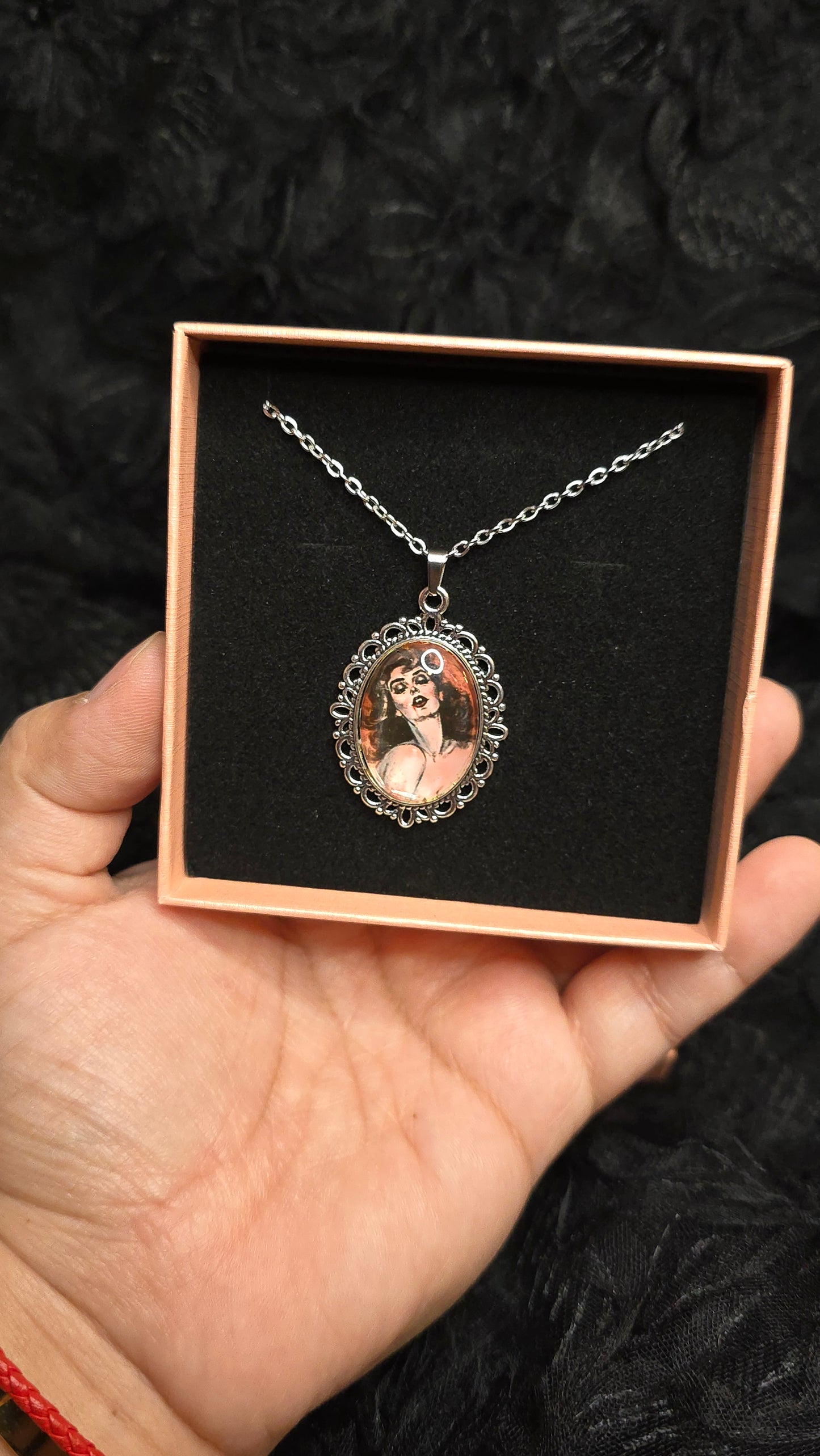 Love Bite pendant necklace