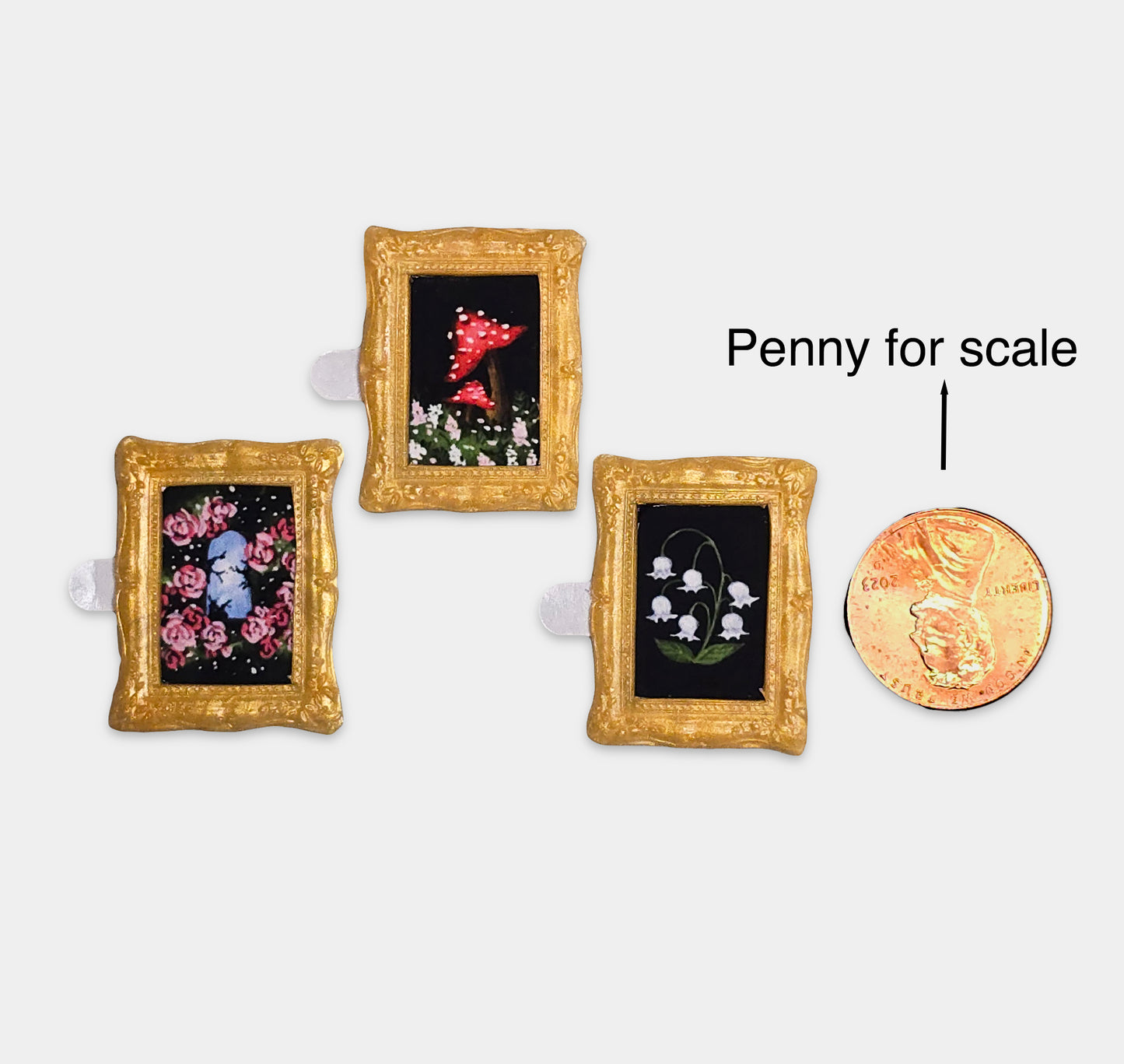 Mini Wax Frame Art – Set of 3
