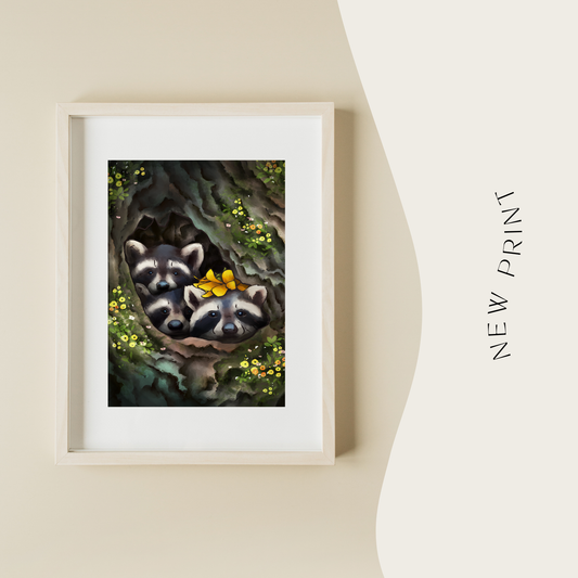 Peekaboo Art Print