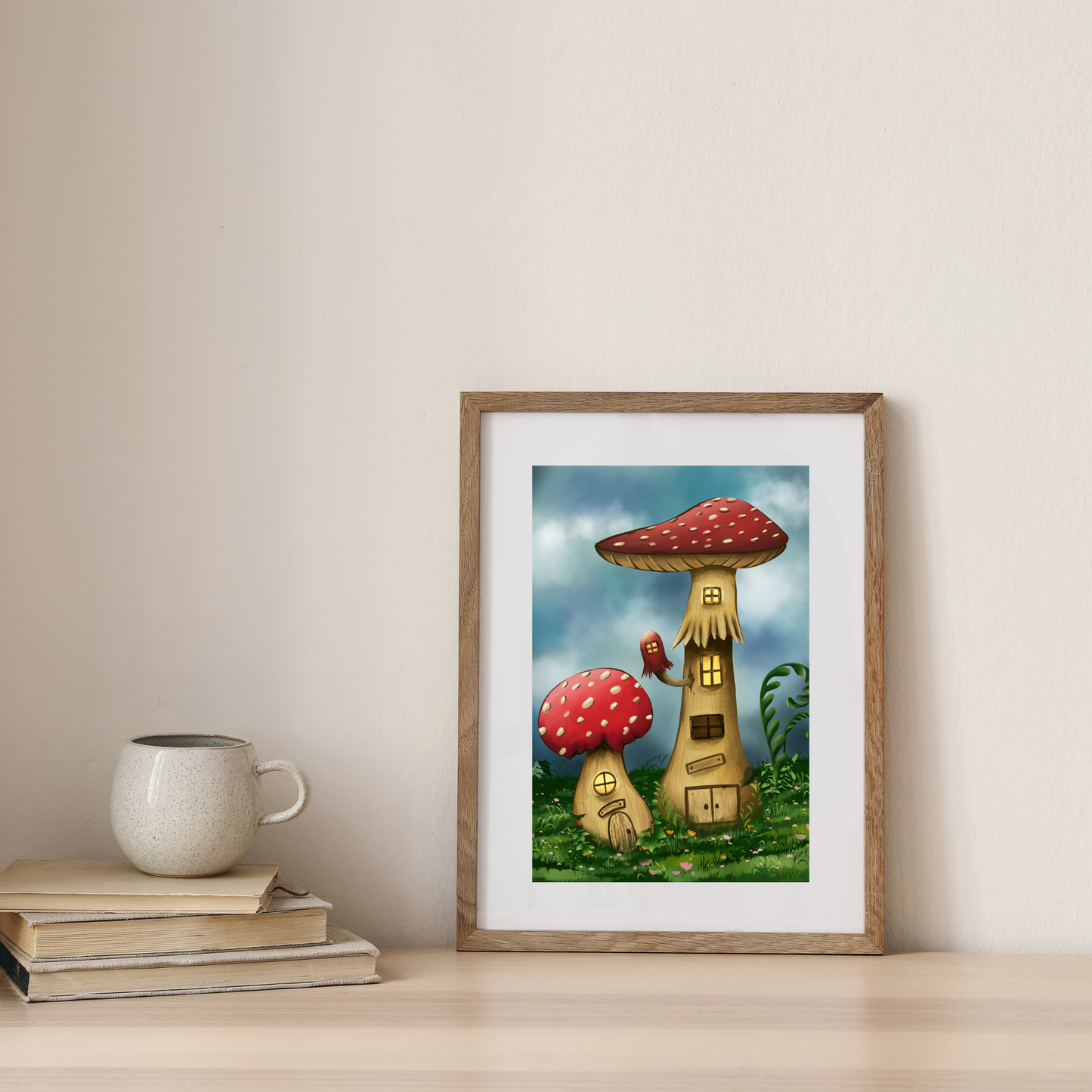 Fairy's Pay Rent Too Art Print