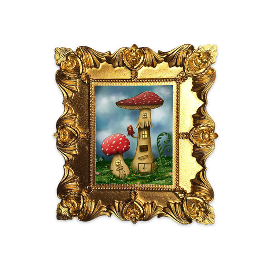 Palm Size Fairy's Pay Rent Too Art Print (Wall Ready)