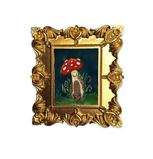 Palm Size Home Sweet Home Art Print (Wall Ready)