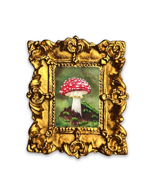 Petite Mushroom Art Print Frame