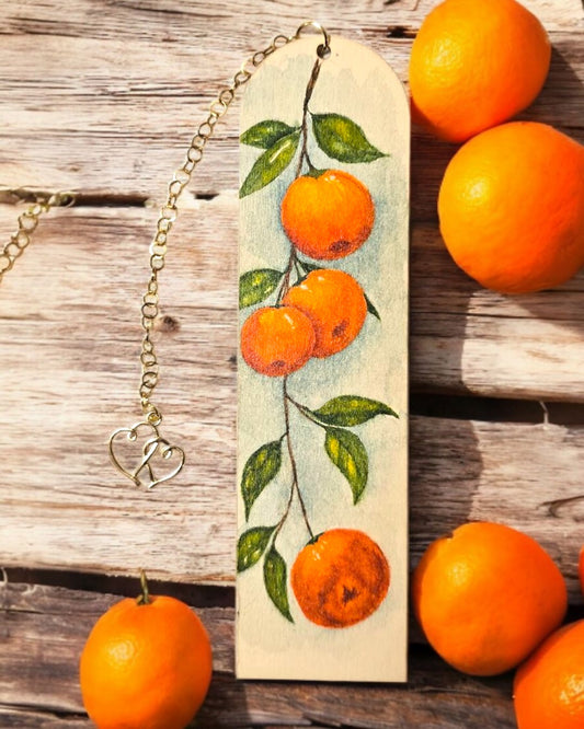 "Arancia Agrumata" Miniature Art Bookmark