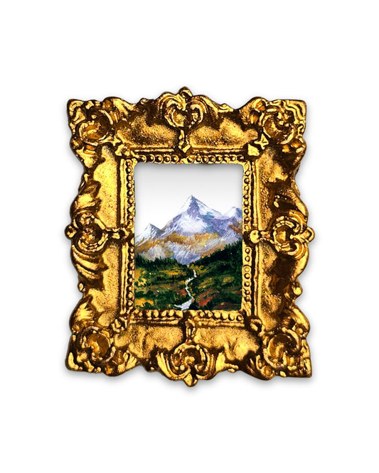 Petite Mountain View Fine Art Print Frame