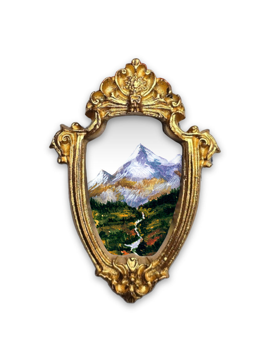 Petite Mountain View Fine Art Print Frame