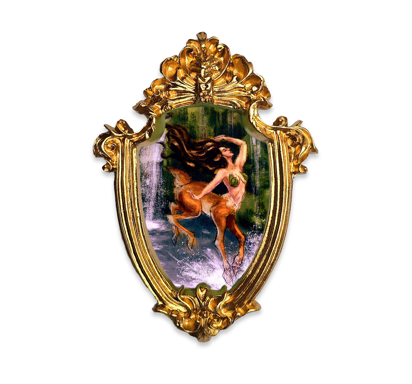 Palm Size The Centaur's Dance Study (Wall Ready)