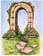 "Fairy’s Forgotten Arch" Art Print