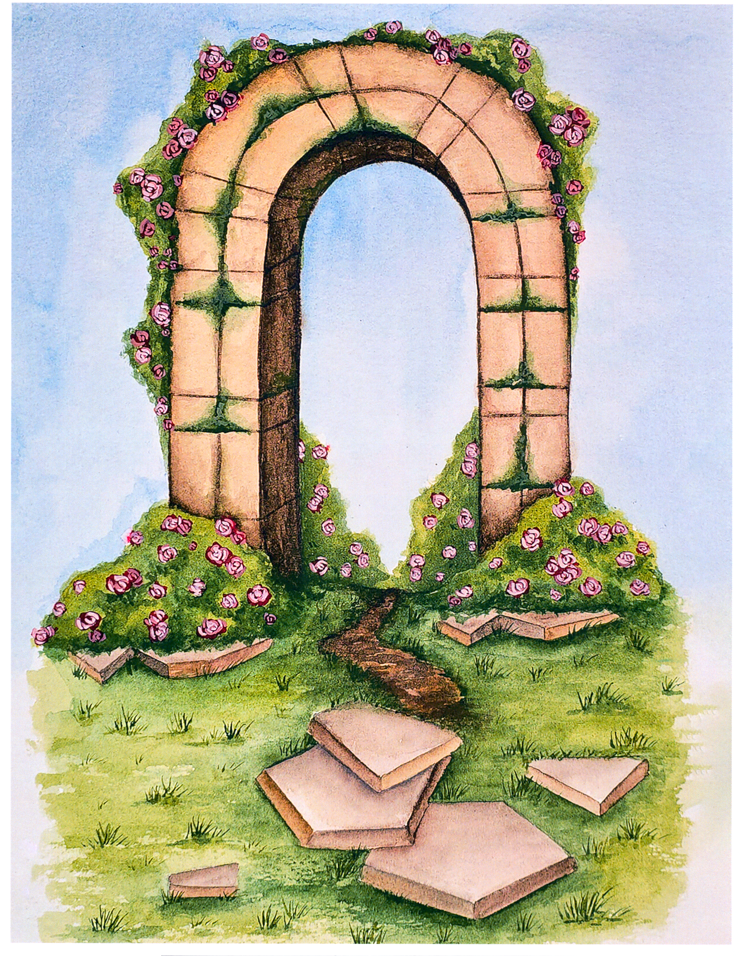 "Fairy’s Forgotten Arch" Art Print
