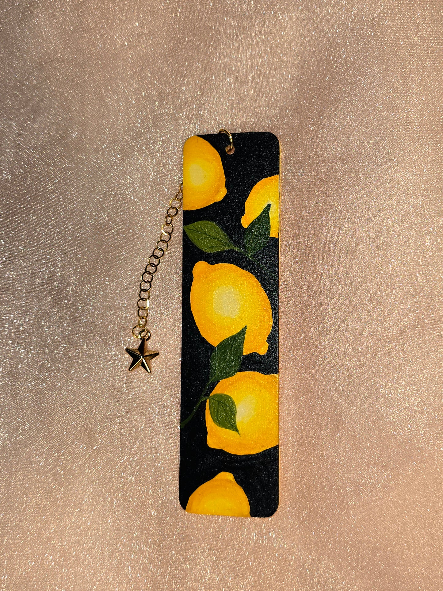 "Freshly Squeezed" Miniature Art Bookmark