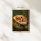 Sleeping Fox Art Print