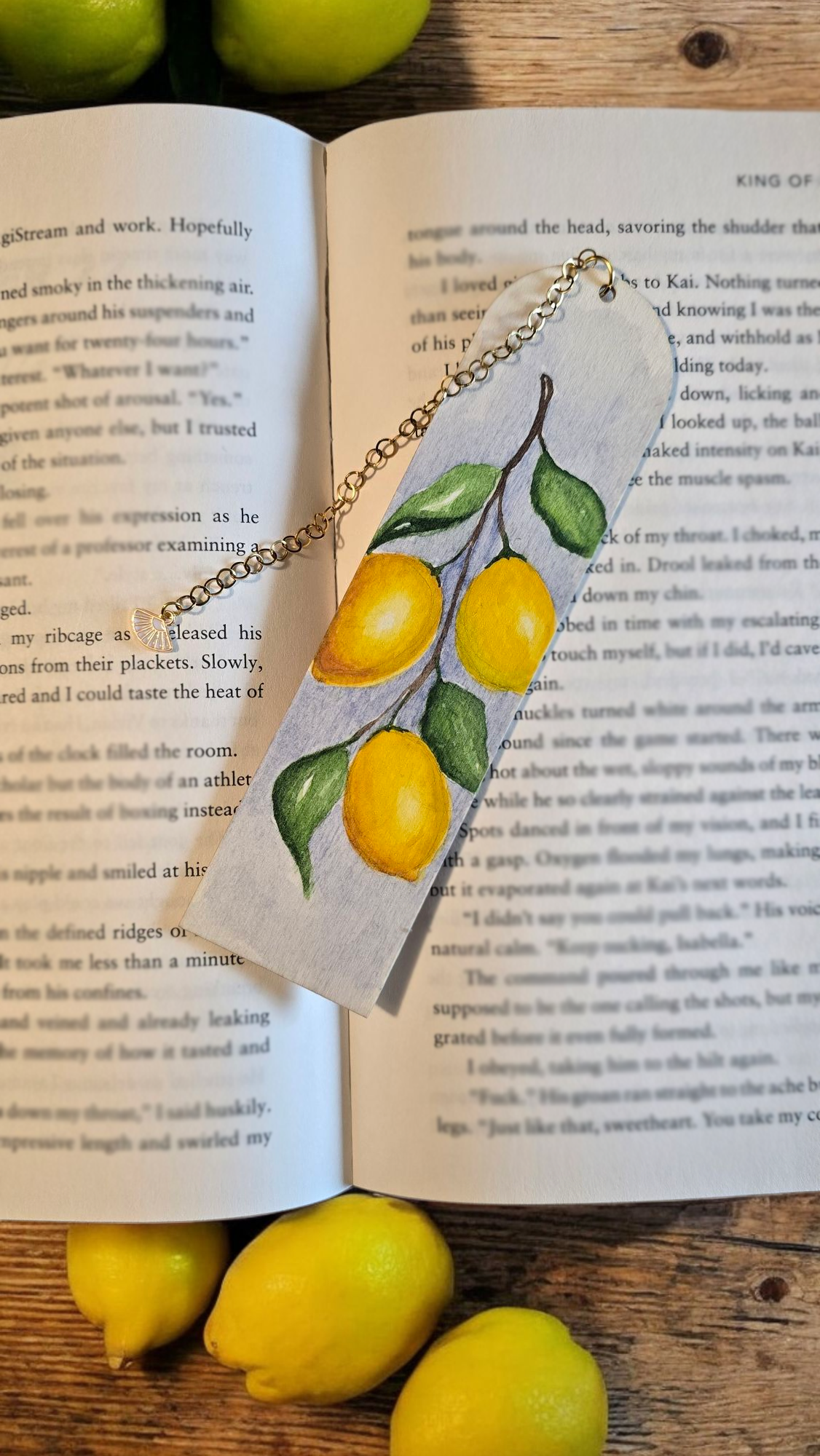 "Scorza di Limone" Miniature Art Bookmark