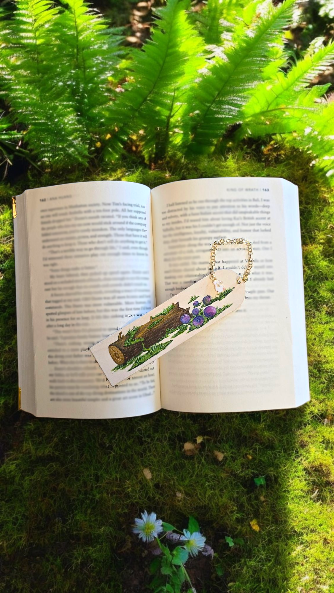 "Forest Spell" Miniature Art Bookmark