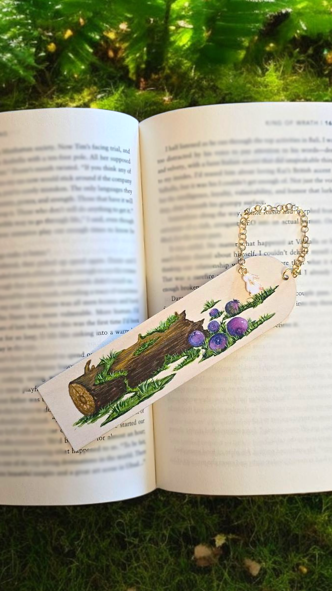 "Forest Spell" Miniature Art Bookmark