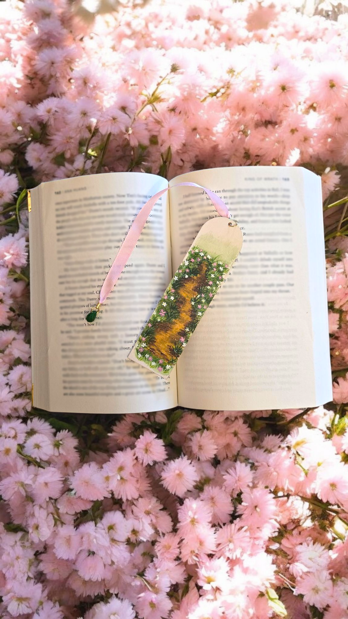 "Fairy Trail" Miniature Art Bookmark
