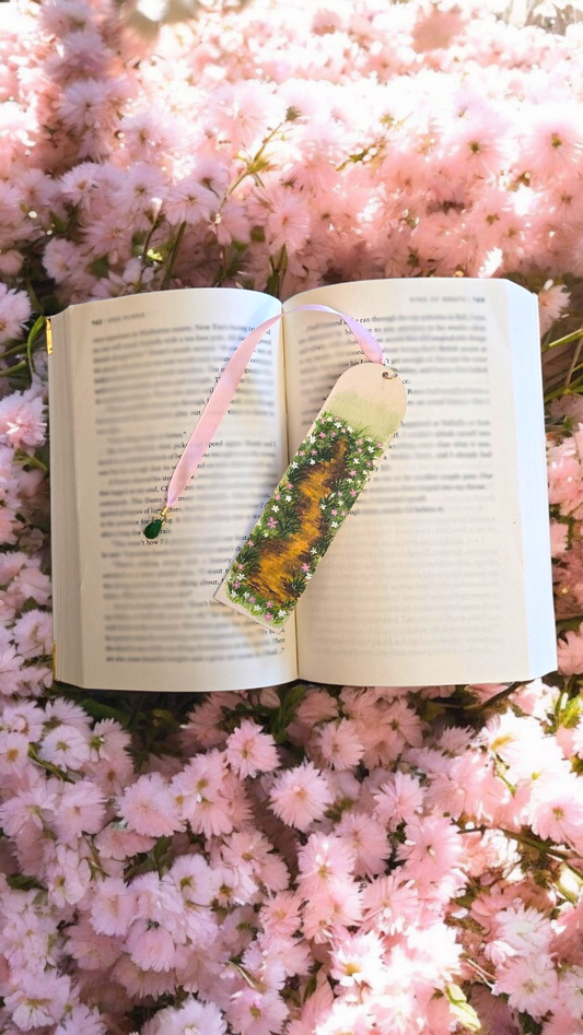"Fairy Trail" Miniature Art Bookmark