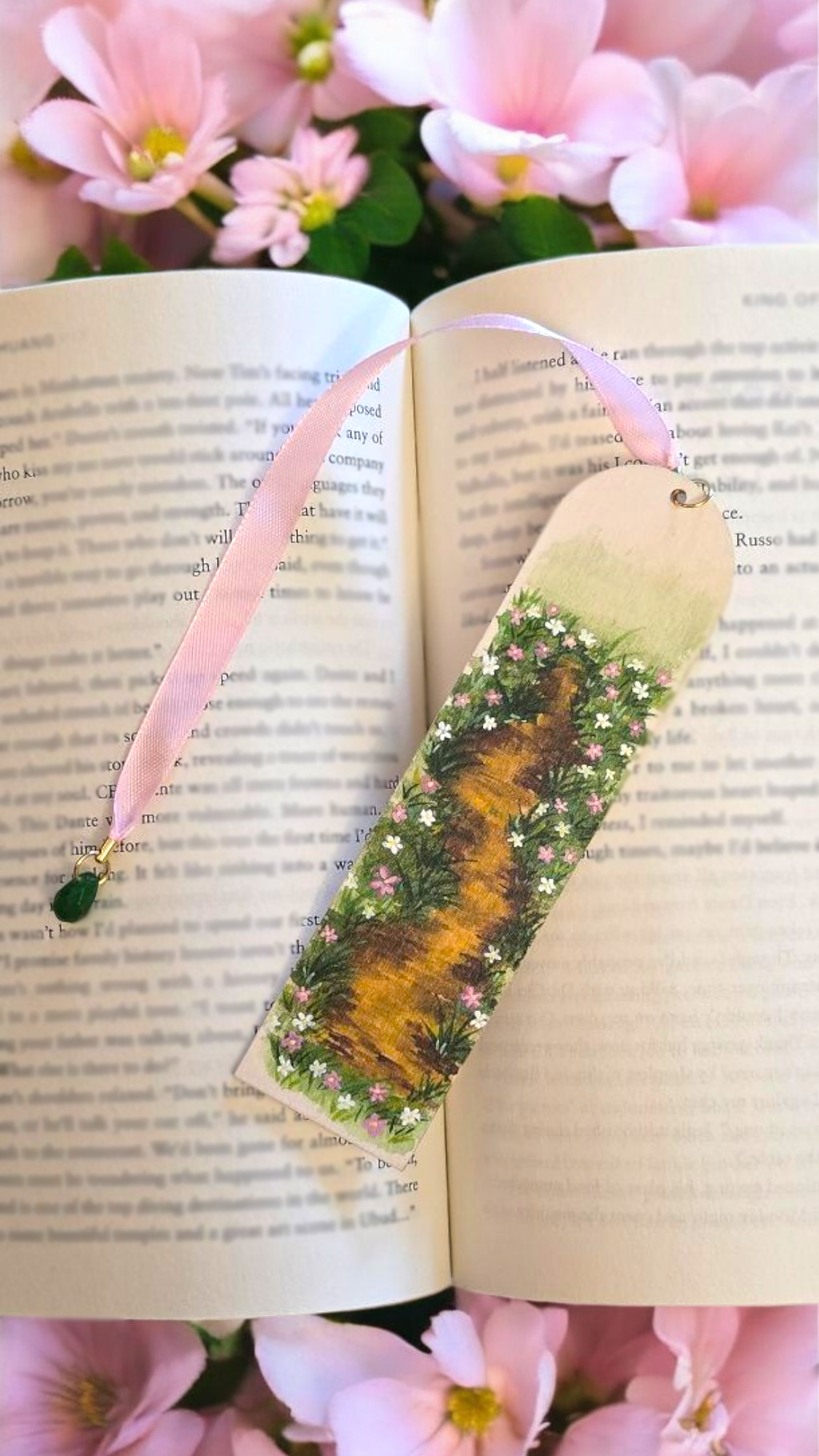 "Fairy Trail" Miniature Art Bookmark