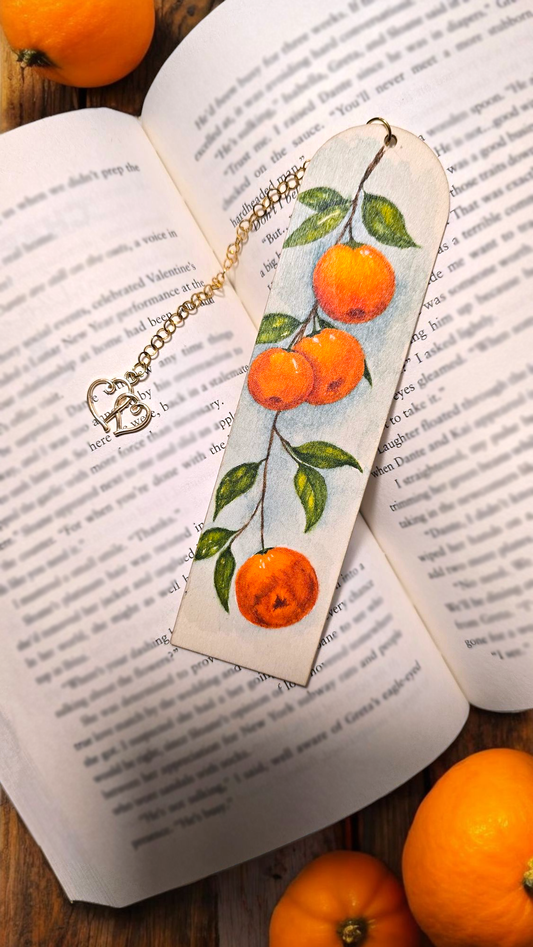 "Arancia Agrumata" Miniature Art Bookmark