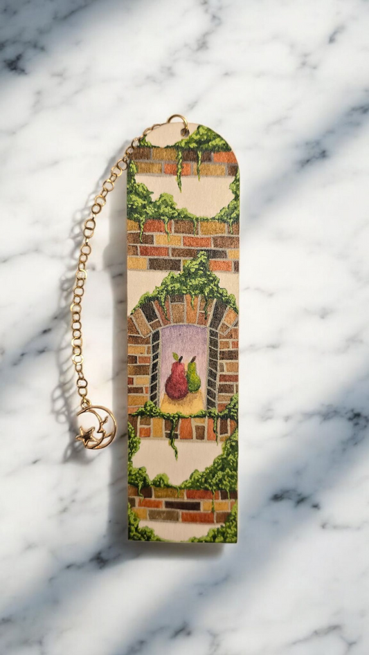 "The Pair" Miniature Art Bookmark