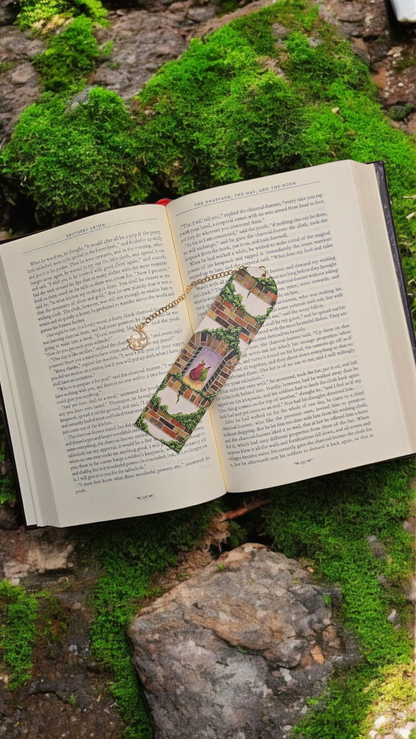 "The Pair" Miniature Art Bookmark