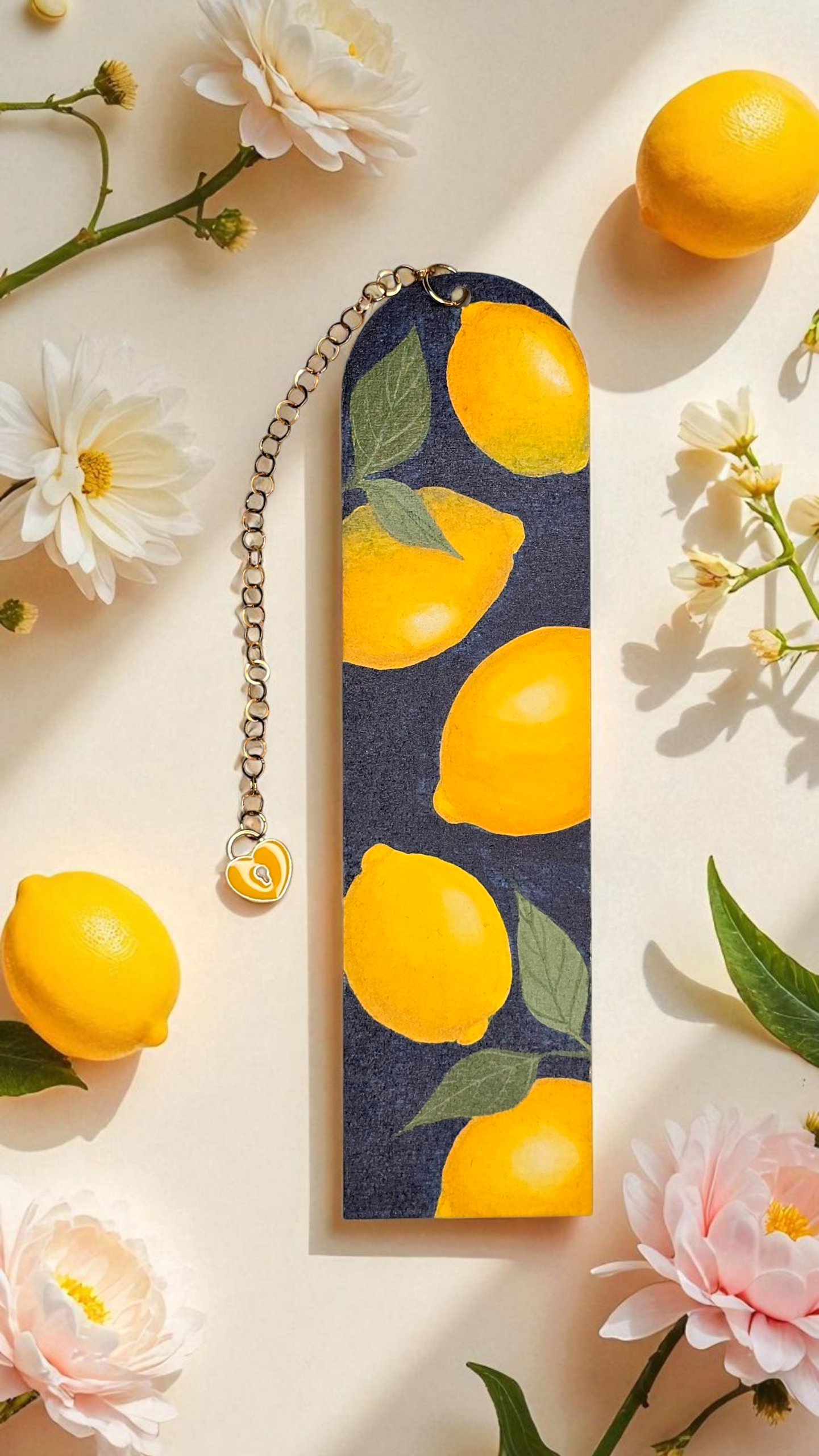 "Freshly Squeezed" Miniature Art Bookmark