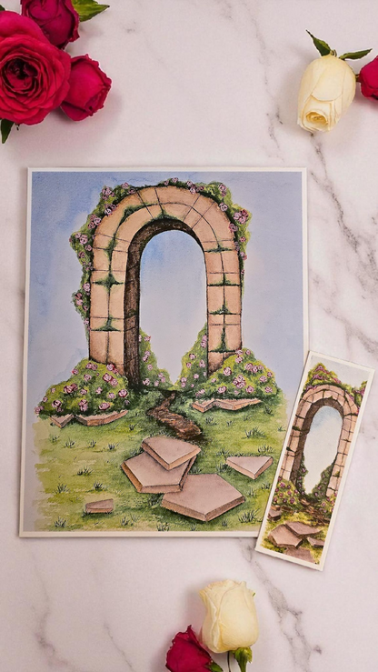 "Fairy’s Forgotten Arch" Art Print