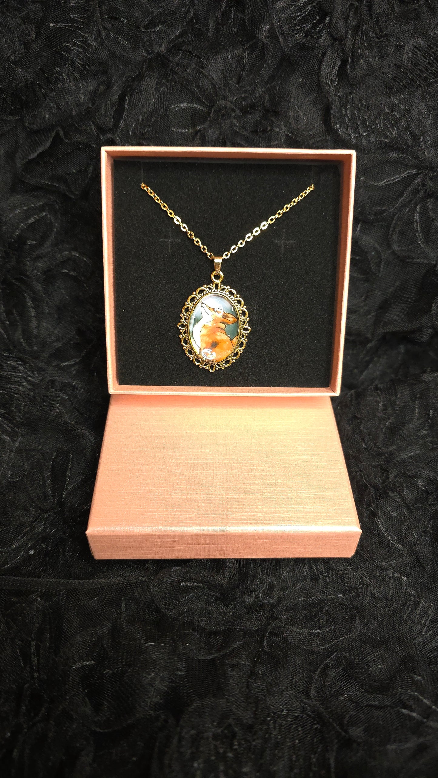 I dream of snow pendant necklace