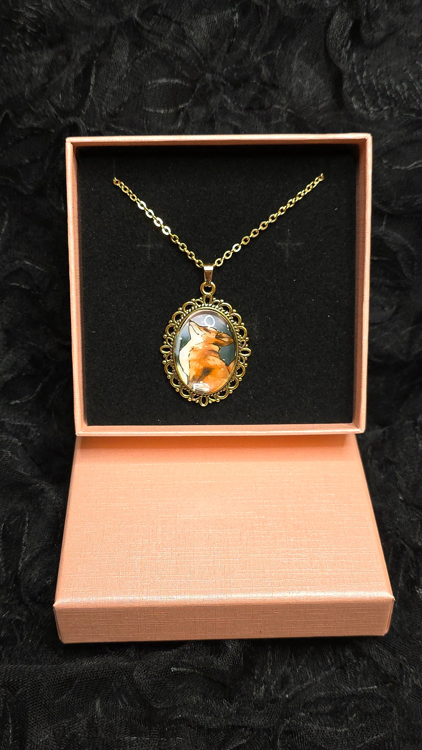 I dream of snow pendant necklace