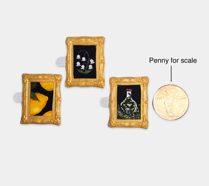 Mini Wax Frame Art – Set of 3