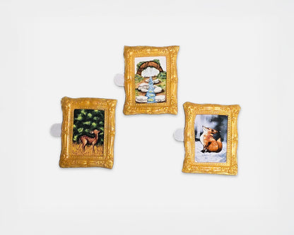 Mini Wax Frame Art – Set of 3