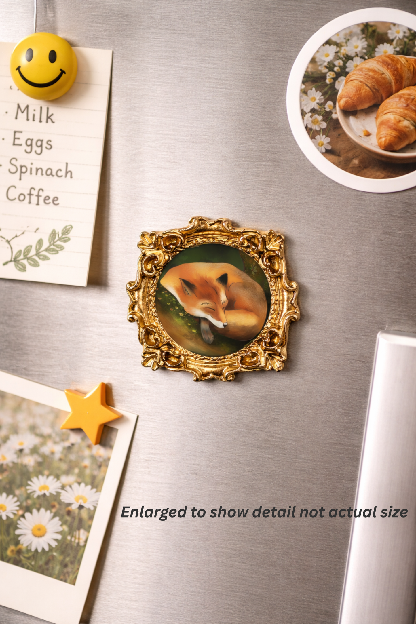 Petite Sleeping Fox Fine Art Print Frame