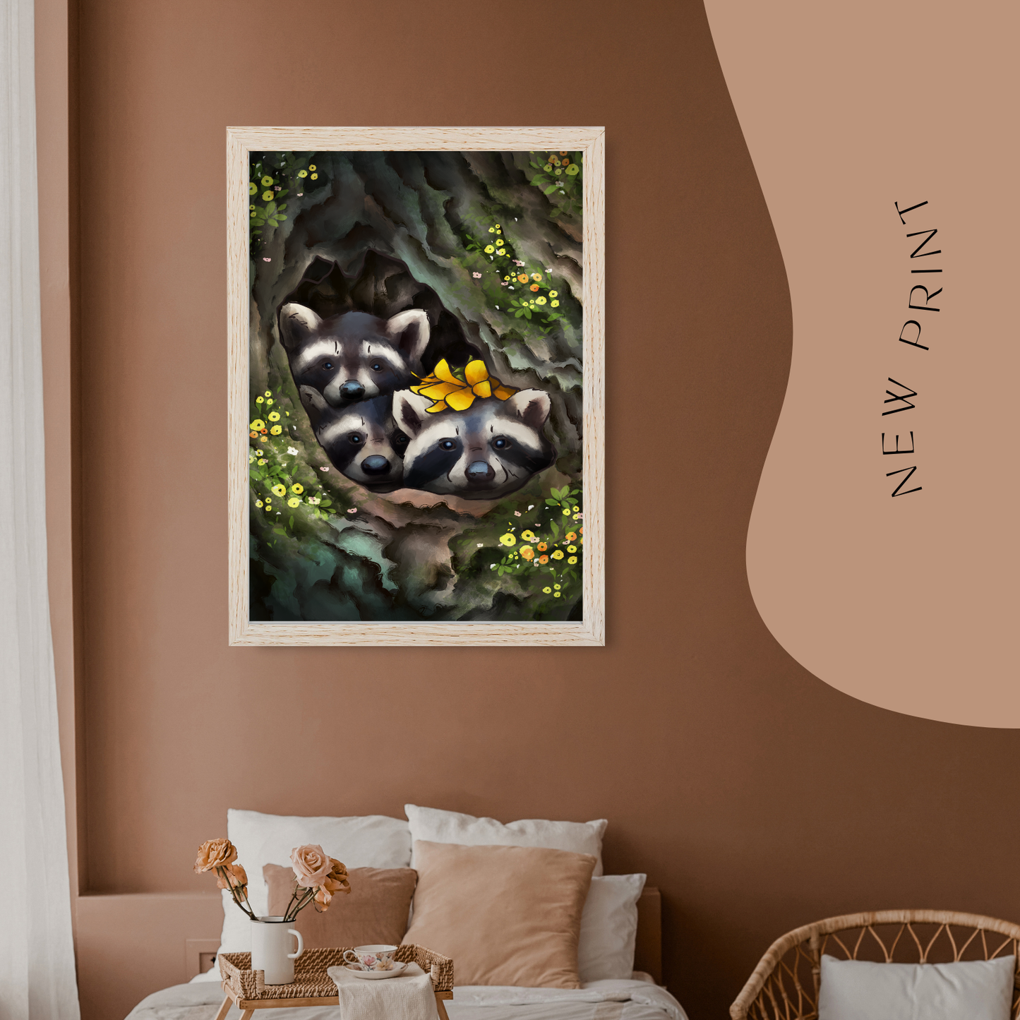 Peekaboo Art Print