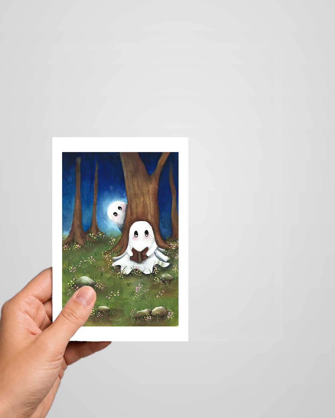 Peek-a-boo Art Print