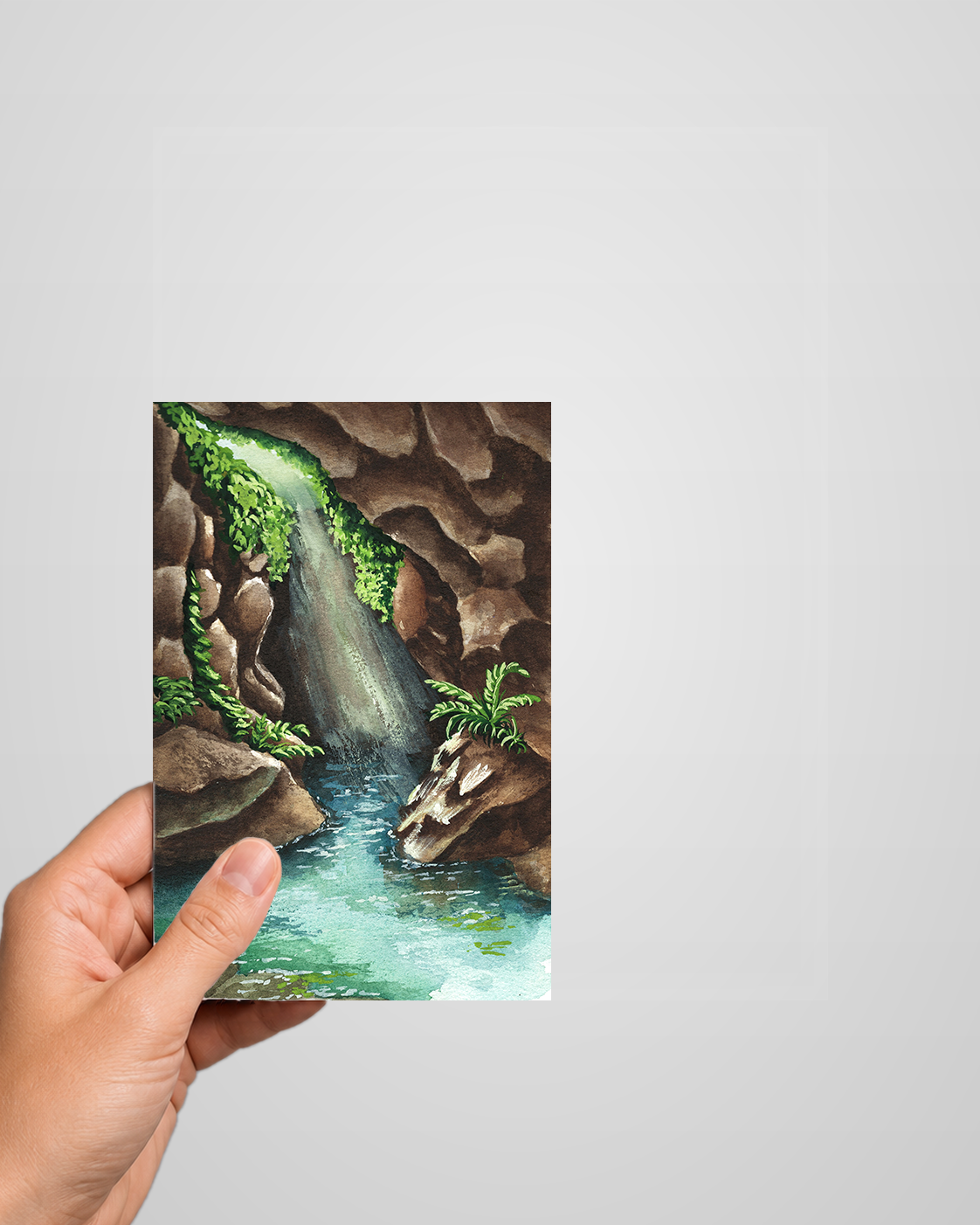 Water Cave Art Print