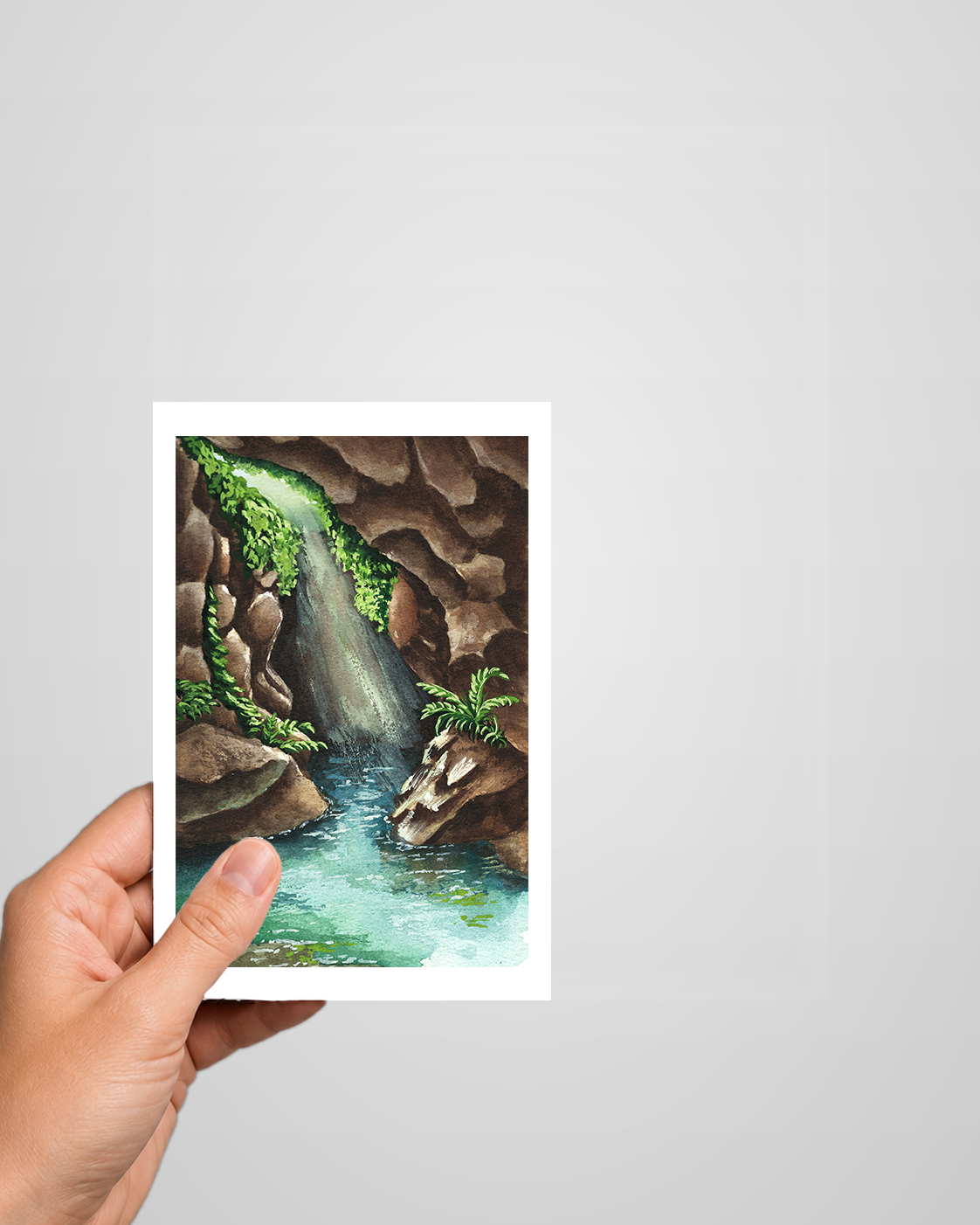Water Cave Art Print