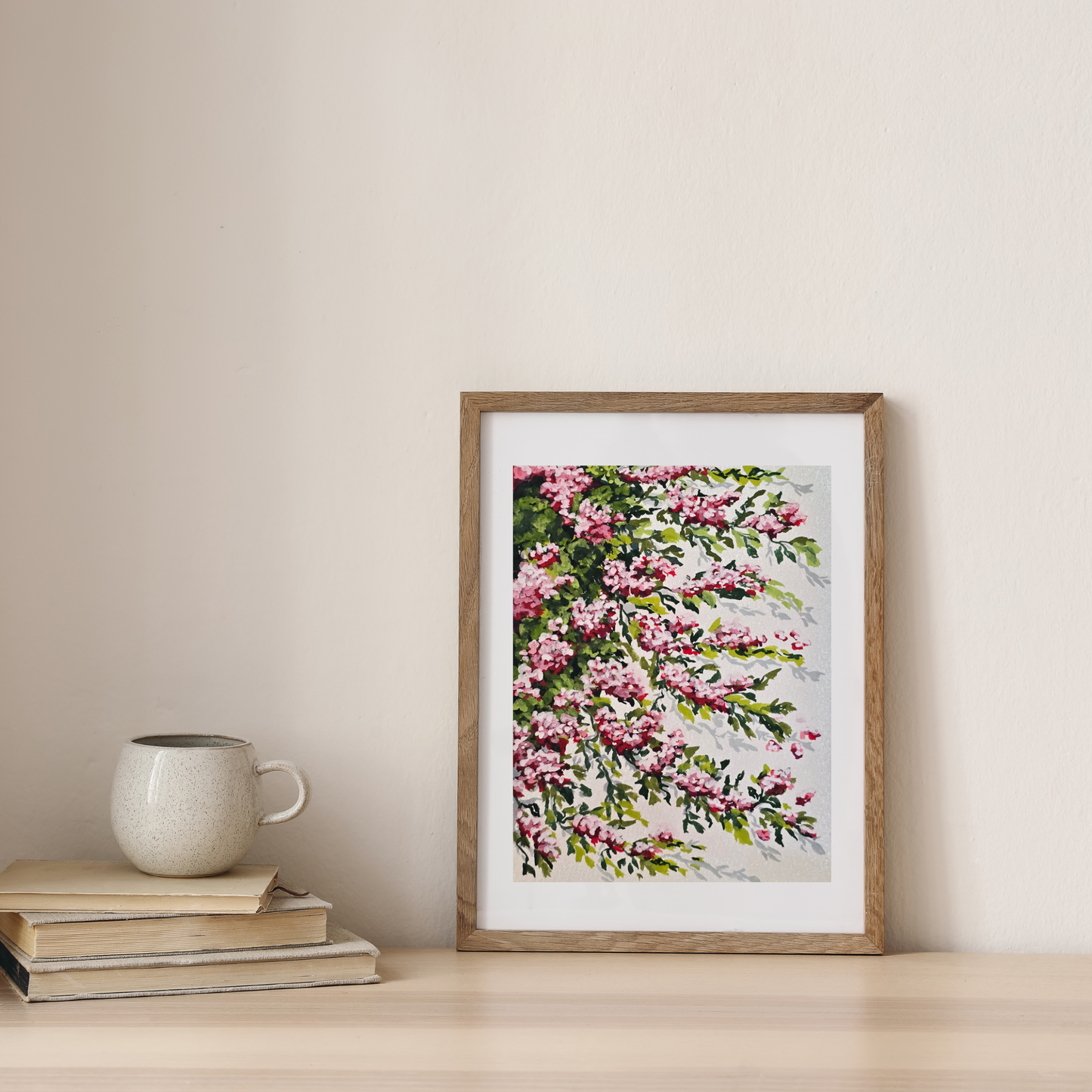 Sleeping Flower Wall Art Print