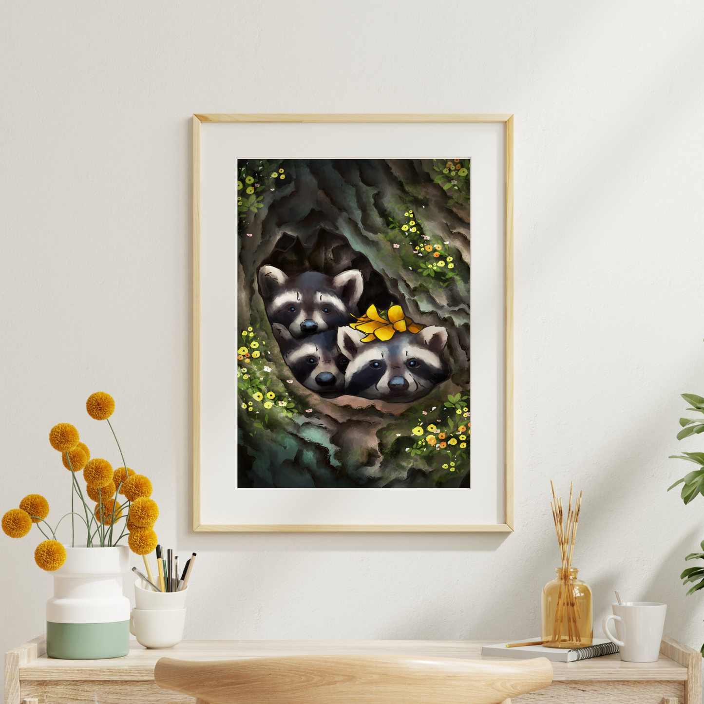 Peekaboo Art Print