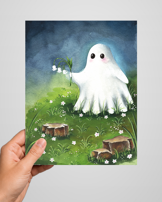 Little Ghost Art Print