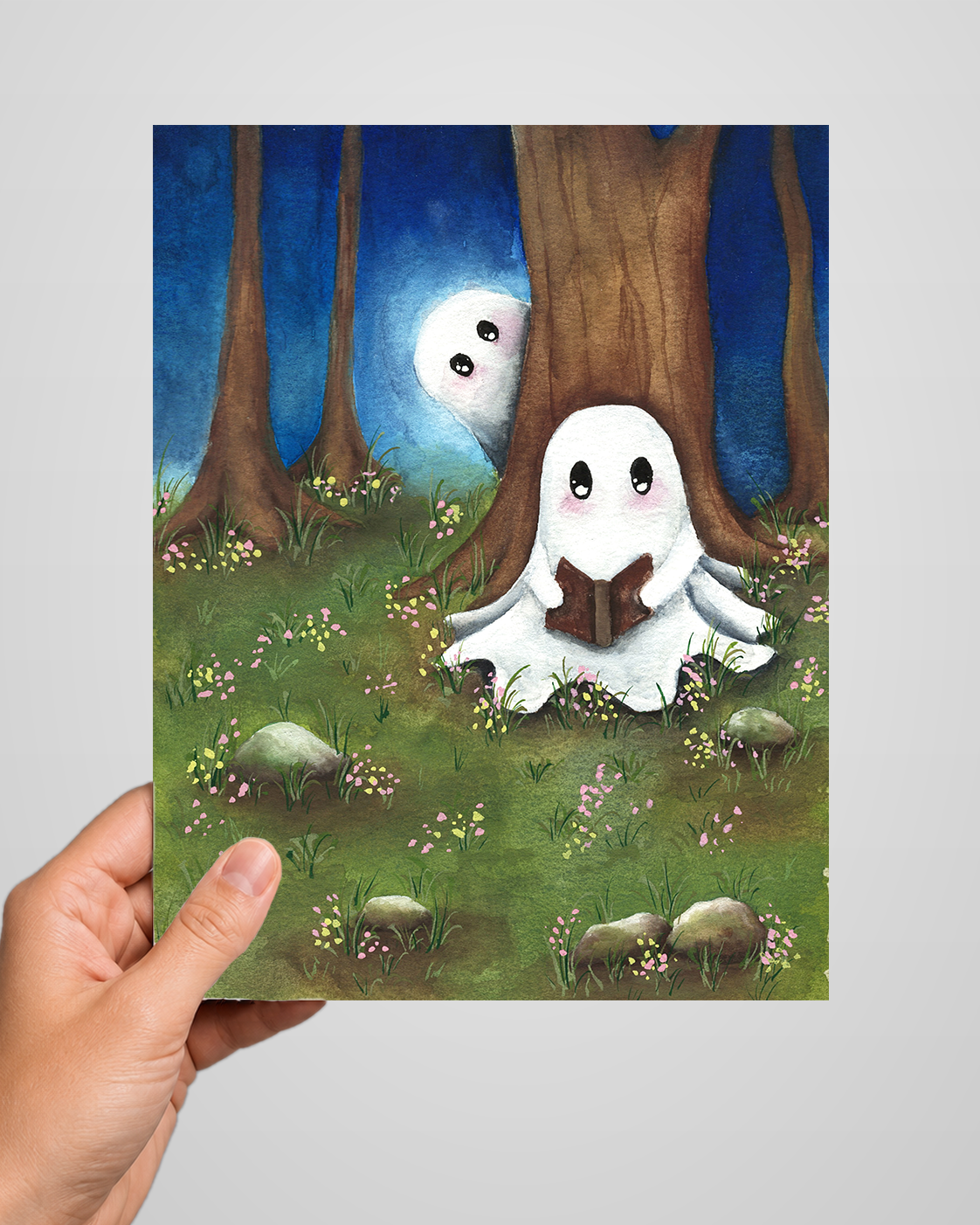 Peek-a-boo Art Print
