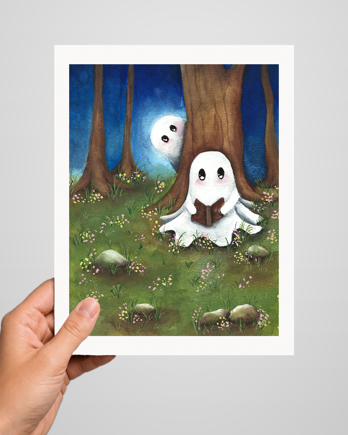 Peek-a-boo Art Print