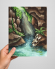 Water Cave Art Print