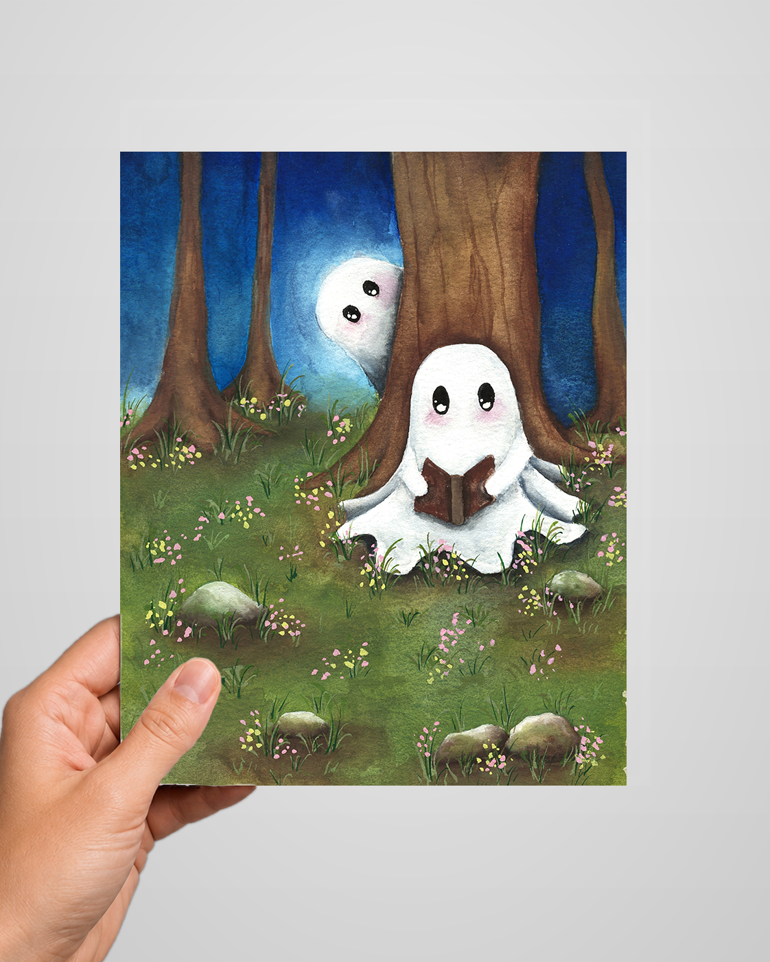 Peek-a-boo Art Print
