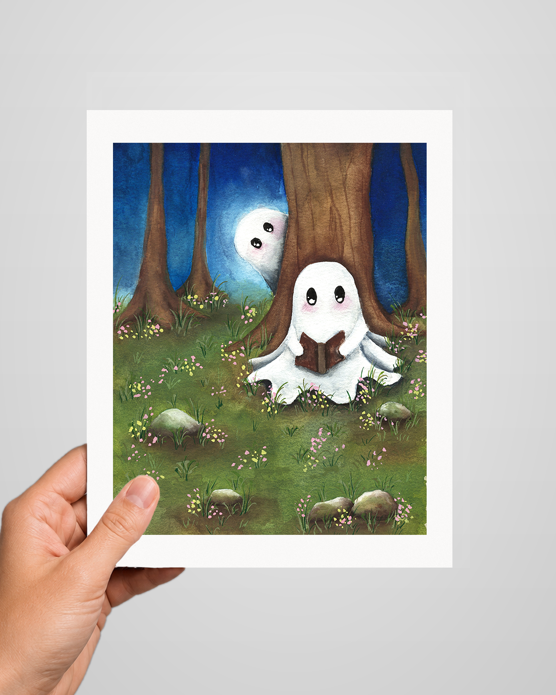 Peek-a-boo Art Print