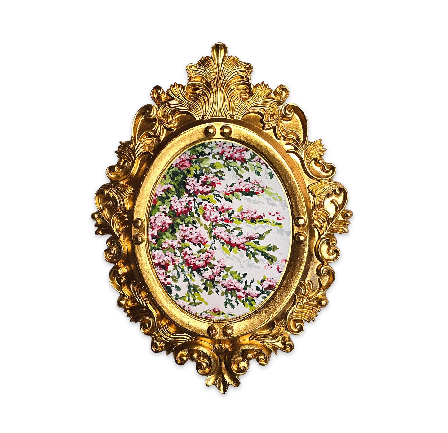 Palm Size Flower Wall Art Print (Wall Ready)