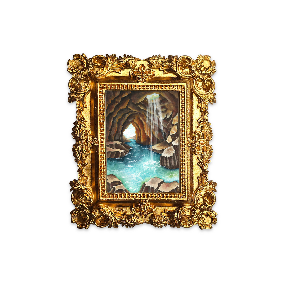 Palm Size Cave Art Print (Wall Ready)