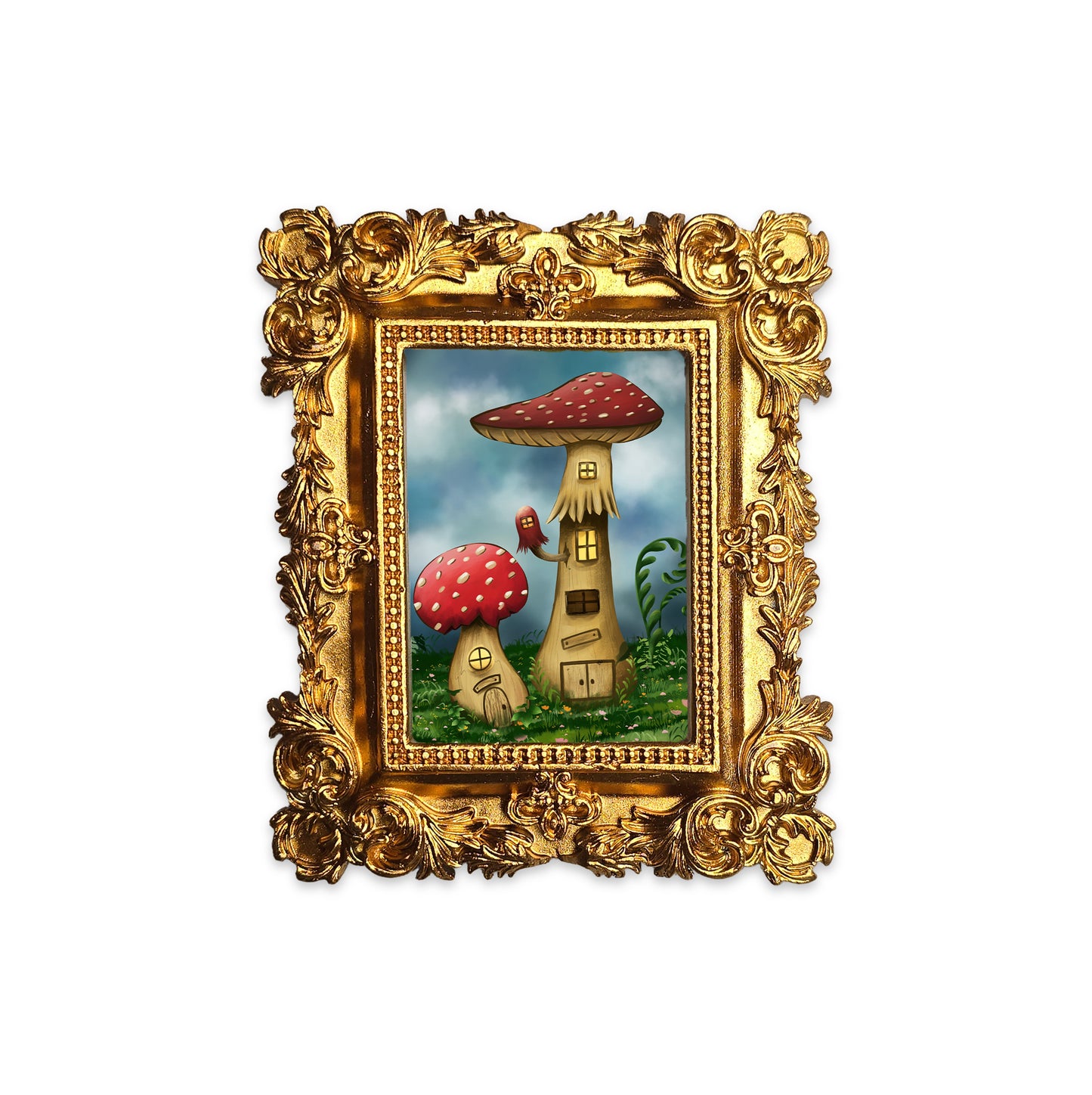 Palm Size Fairy's Pay Rent Too Art Print (Wall Ready)