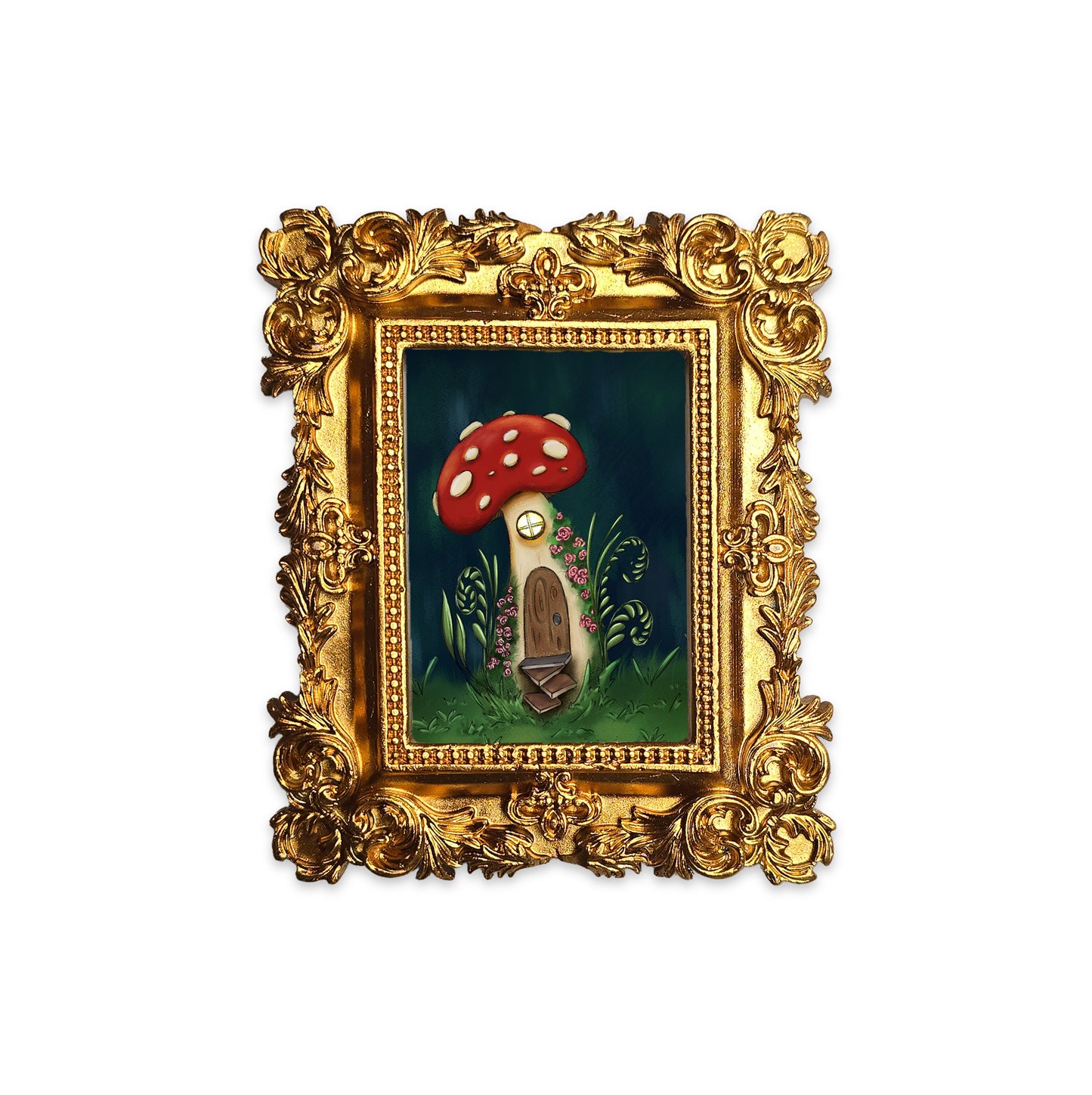 Palm Size Home Sweet Home Art Print (Wall Ready)
